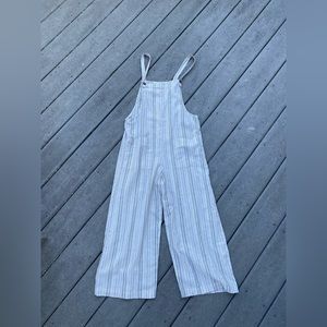 Striped Overalls - Women’s XS